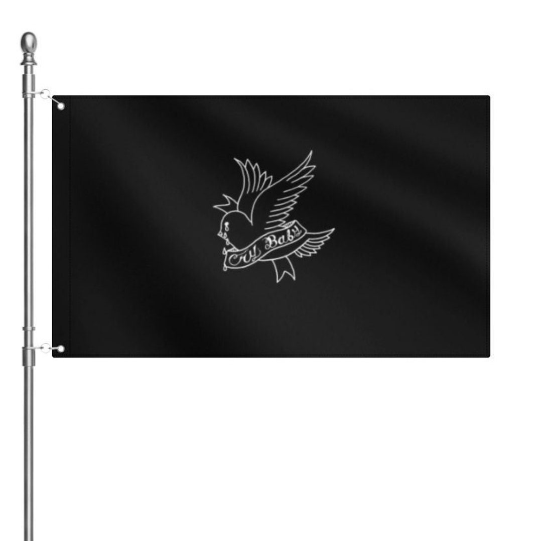 Lil Peep 3 X 5 Flag Rapper Flags Lil Peep Rapper Flags Etsy