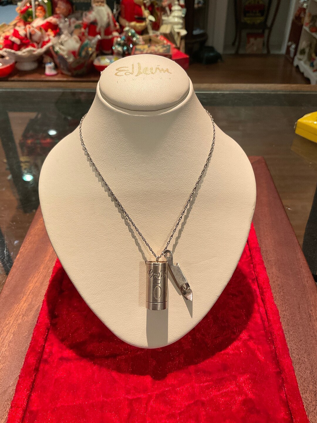 1960s Sterling Silver Coors Can and Bottle Opener Necklace Etsy