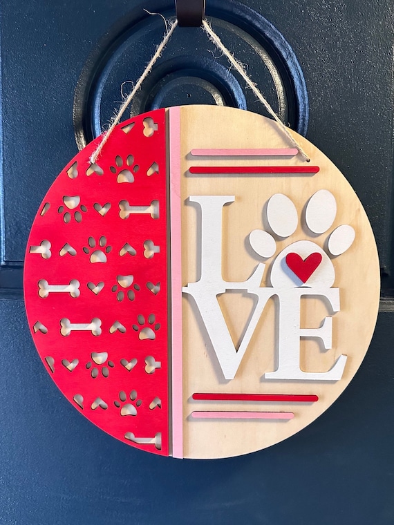 Pet Lovers Valentine’s Day Sign