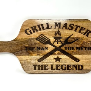 Grill Master Cutting Board for Grilling Board Wood Board Cutting Board for Meat