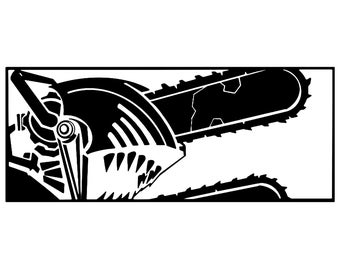 Chainsaw hybrid peeker decal, h 3 by l 7 inches, chainsaw devil sticker, denji anime bumper sticker, kon sticker, fox devil summoning hand