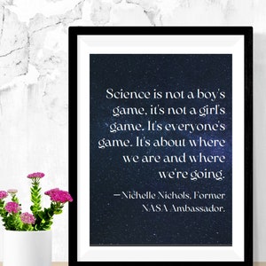 Women in Science Poster Printable, downloadable, Science Classroom art, Women&#39;s History Month Posters, Women in STEM, Bulletin Board STEM