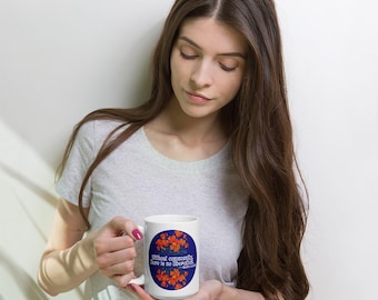 Feminist quote mug · Audre Lorde · Without community, there is no liberation · White mug by Amplify