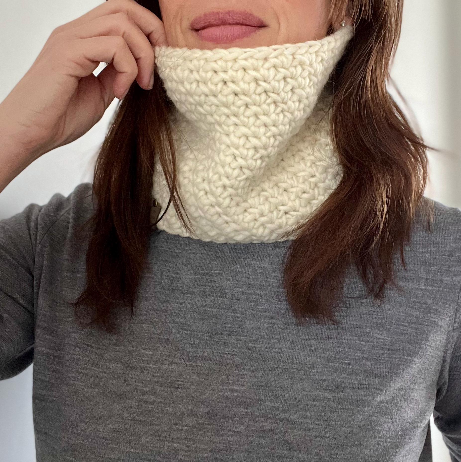 Herringbone Half Double Crochet Scarf Herringbone Infinity Scarf