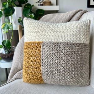 Modèle de coussin au crochet : Le Devon (modèle PDF en anglais)