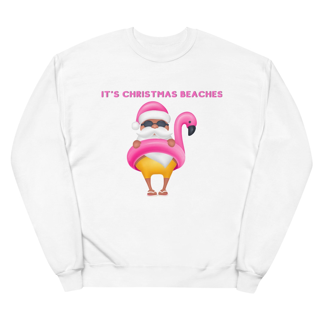 Ugly Christmas Sweater It’s Christmas Beaches - Etsy