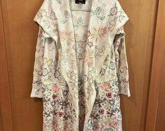 Johnny Was (Size Extra Small) Hoodie Cardigan