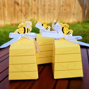 What Will Baby Bee Party Favors, Gender Reveal, Favor Boxes, Bee, Baby Shower, Birthday, Decorations, Party Decor, Baby Bee, Cupcake, Bags