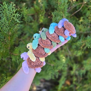 Crochet Baby Sea Turtle Plushie - Custom handmade soft toy