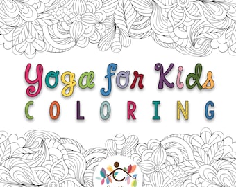 Yoga for Kids Mindful Coloring Pages | School Counseling Resource for Mindfulness, Emotional Regulation, Relaxation, and Coping Skills