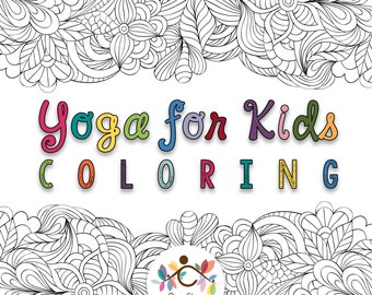 Yoga for Kids Mindful Coloring Pages Mindfulness Coloring Pages