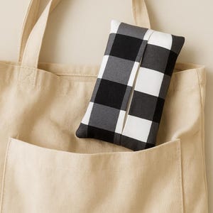 Tissue Case, travel size tissue case,  tissue holder, tissue pouch,  fabric tissue case, Kleenex holder, pocket tissue holder