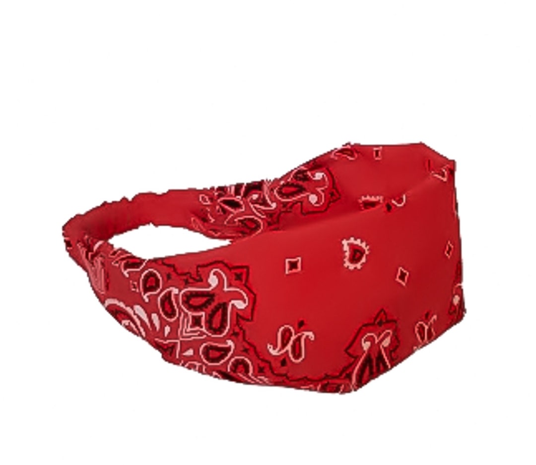 UNISEX BANDANA Elastic Headband Hair Accessories for Adults Etsy