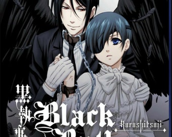 New Dvd Anime Black Butler Kuroshitsuji Seasons 1-3 + Movie + 9 OVAs English/Japanese Audio All Region + FREE Express Shipping
