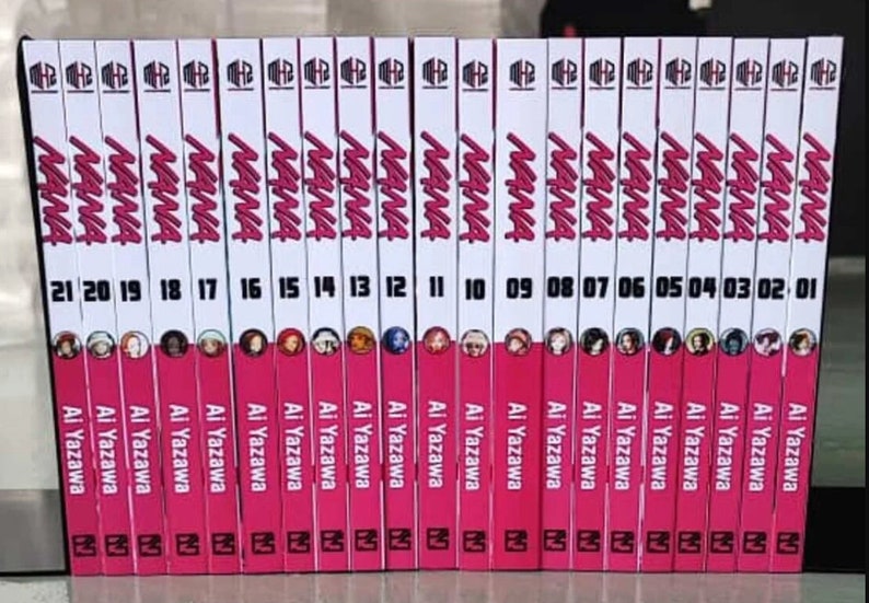 Anime Comic NANA Volume 1 - 21 Complete Full Set Manga by Ai Yazawa