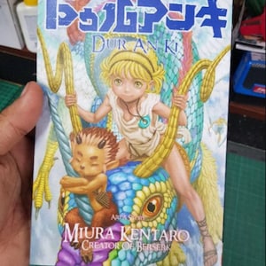 New Set Anime Comic Duranki By Miura Kentaro Single Volume Manga (English Version) + Free Express Shipping