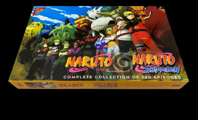 DVD NARUTO SHIPPUDEN EPISODE VOL. 621-720 ENGLISH DUB (BOX 5) ANIME