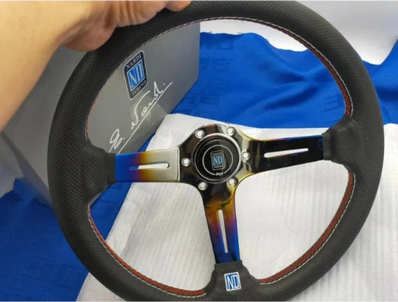 Set NARDI TORINO Leather Titanium Blue Rainbow Style Sport