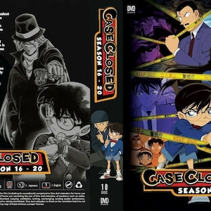 New Set Dvd Anime Detection Conan Case Closed Season 16 - Season 20 English Subtitle & All Region Complete Box Set + Free Express Shipping