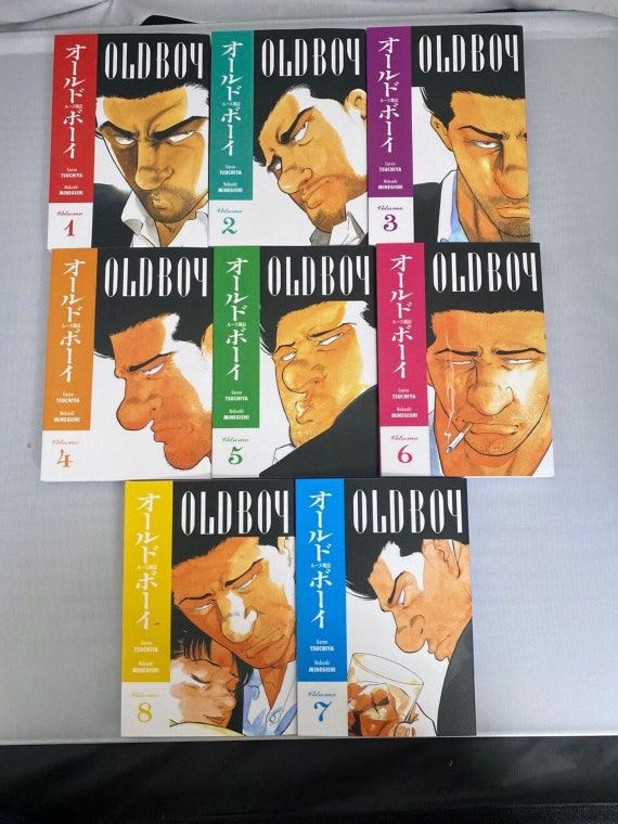 New Set Anime Comic OLD BOY by Garon Tsuchiga/nobuaki Minegishi