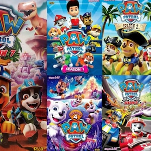 Paw Patroll Complete Series Season 1 - 8 END Complete Set English Audio Dubbed DVD Anime Free Fedex & DHLExpress Shipping