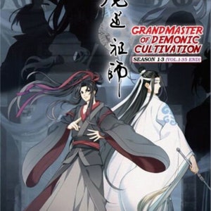 New Dvd Anime Grandmaster of Demonic Cultivation Mo Dao Zu Shi TV Series Season 1-3 (Volume 1-35 End) English Subtitle + FAST Express Ship