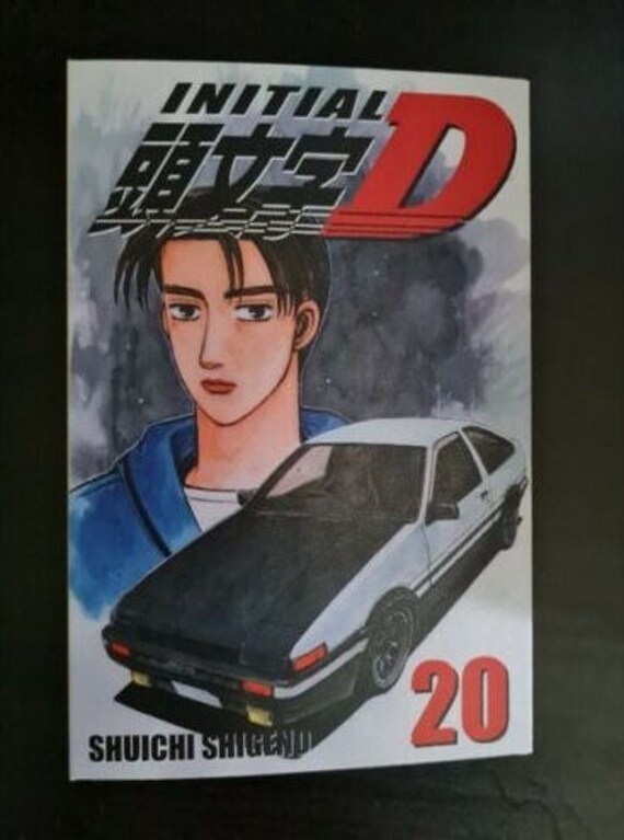 New Set Anime Comic Initial-d by Shuichi Shigeno Volume . 1 