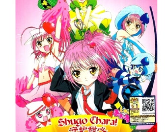 New Set Dvd Anime Shugo Chara Complete Seasons 1-3 Volume. 1-127 End with English Dubbed & All Region Free DHL Express Shipping