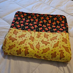 Chicken Nugget Blanket Etsy