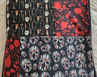 Friday The 13th Fleece Lined Blanket