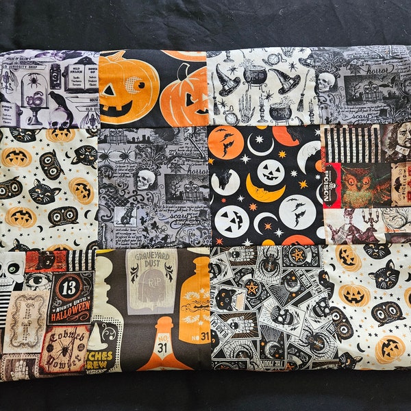 Creepy Cuddly Halloween Quilt