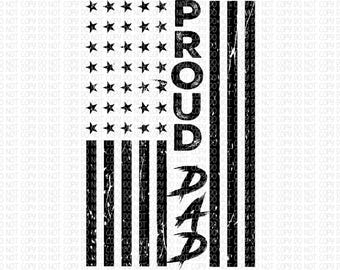 Bandera de papá orgulloso PNG