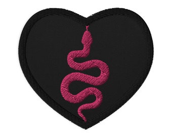 Taylor Swift Reputation Snake Patch Iron On or Sew on Clothing Patch for Eras Tour Jacket Swiftie Clothing Merch