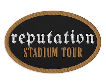 Reputation Stadium Tour Embroidered Patch