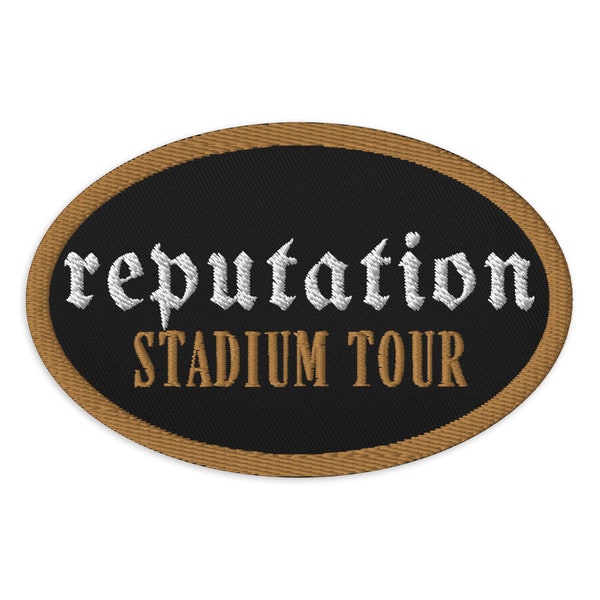 Parche bordado Reputation Stadium Tour