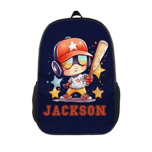 Sac à dos personnalisé pour garçons, Cartable pour enfants, Sac à dos personnalisé pour garçons, Sac à dos pour tout-petits, Cadeaux pour garçons, Cartable