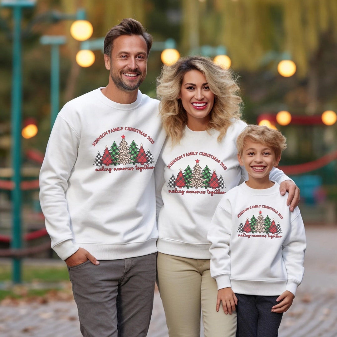 Personalized christmas sweatshirts