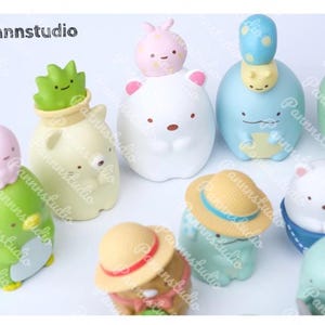 Sumikko Gurashi collection, Japan Toys or Gashapons, Genuine little displays for decoration, birthday gift