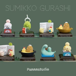 MYSTERYBOX Sumikko Gurashi in the kitchen, Japan Toys or Gashapons, Genuine little displays for decoration, birthday gift