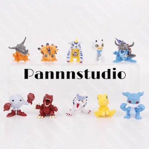 digital monster / digimon collection , Japan Toys or Gashapons, Genuine little displays for decoration, birthday gift