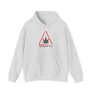 Heavy Blend™ Hooded Sweatshirt w/Marijuana Motif