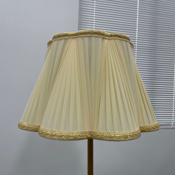 Vintage Fabric Pleated Lampshades Table Desk Bed Luxury Lampshade Retro Lampshade,Home Decor,Custom Lamp Shades
