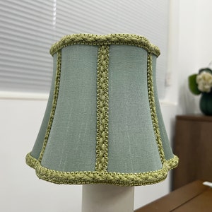 Mint Fabric Lamp Shades , European Style Lampshade For Table Lamp , Retro Vitaege LampShades