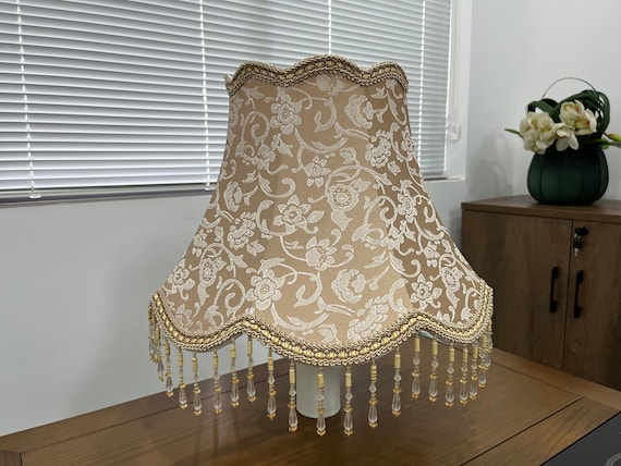 Chic Vintage Lamp Shades Handmade Lampshades , Simple and Retrol Lampshade  for Table Lamp / Floor Light Fringed Lamp Shade - Etsy