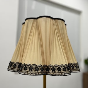 Apricot Color Lamp Shades , Vintage Lampshades For Table Lamps/Floor Lights,Retro Lampshade,Home Decor,Custom Lamp Shades