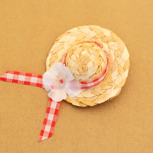 Vintage Gold Tone Unique Country Hat Ribbon Brooch - Y4