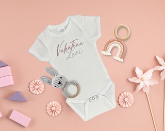 Custom Baby Name Onesie – Personalized Baby Bodysuit, Newborn Outfit, Baby Shower Gift