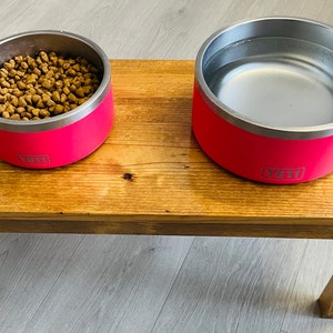 Yeti Raised Dog Bowl Stand - Fits RTIC – Woodland Steelworks