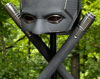 Daredevil Cosplay Helmet and Batons
