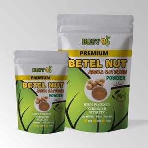 Betel Nut Powder - Pure Natural Organic - Extract Areca Nut Powder